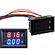 0.28inch LED Digital Voltmeter Ammeter DC 100V 50A Volt Ampere Meter with Shunt