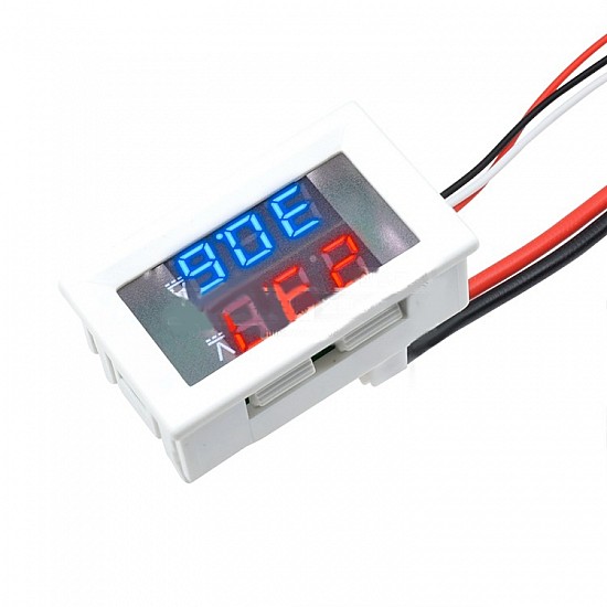 0.28inch Red Blue LED Digital Voltmeter Ammeter Tester