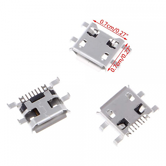 0.72 Micro USB 5P Female Socket