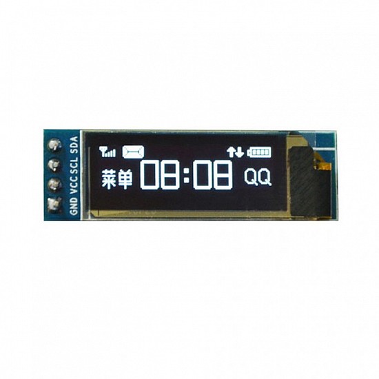 0.91 Inch 128×32 OLED Display Module with I2C/IIC Serial Interface