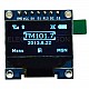 0.96 Inch SPI/I2C OLED 128×64 Display Module 7 Pin - Blue