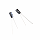 1 uF 50V Through Hole Electrolytic Capacitor