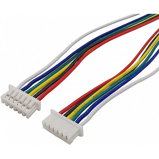 1.25mm Single Head DuPont Terminal Wire 6 Pin