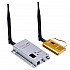 1.2GHz 2W FPV Wireless Audio Video 8CH Transmitter and 12CH Receiver