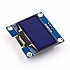 1.3 Inch I2C IIC Blue OLED 4 pin LCD Module 4pin (with VCC GND) - Flyrobo.in