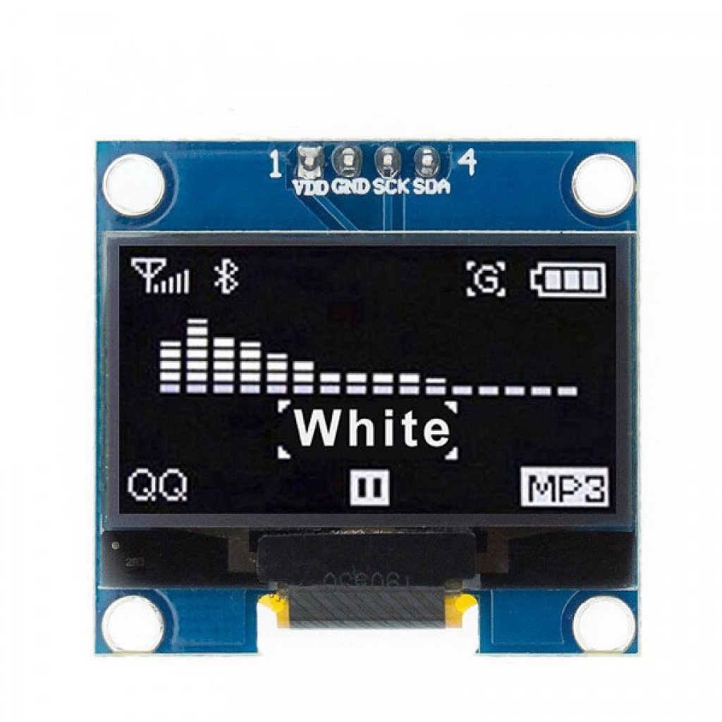 1 3 inch i2c iic white oled display module 4pin flyrobo in