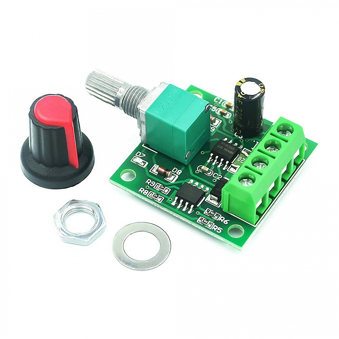 1.812V 2A DC Motor PWM Speed Regulator