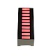 10 Segment LED Bar Graph Display - Red