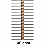 50 piece of 100 ohm Resistor