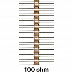 50 piece of 100 ohm Resistor