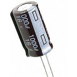 1000uF 16V Electrolytic Capacitor