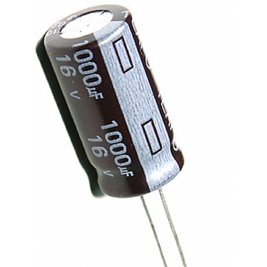1000uF 16V Electrolytic Capacitor