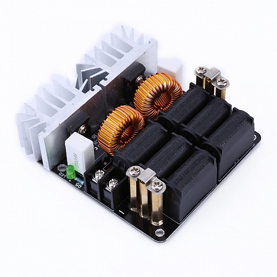 1000W 20A 12-48V ZVS High Frequency Induction Heater
