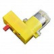 100RPM DC 3-12V  L-Shape BO Gear Motor One side Shaft For Arduino Smart Car