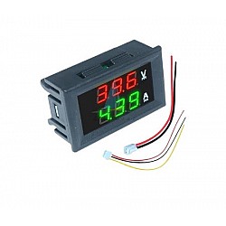 0.28" DC0-100V 10A LED Digital Voltmeter Ammeter Tester 