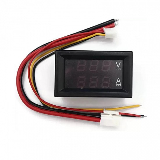 10A LED Digital Voltmeter Ammeter Tester