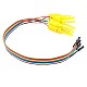 10CH Quality Test Hook Clip Logic Analyzer Test Folder Doupont cable