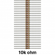 50 piece of 10K ohm Resistor