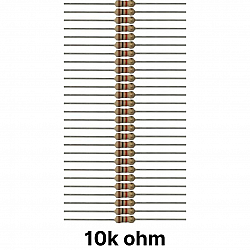 50 piece of 10K ohm Resistor