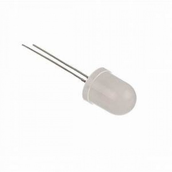 10mm White LED - 5 pcs - Electronic Components 10mm White LED - 5 pcs - LED (Light-emitting Diode) - Electronic Components
