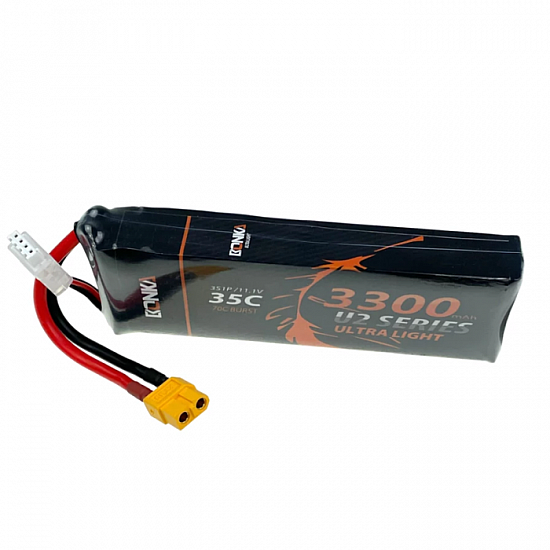 11.1v 3300mAh 35C 3S1P Bonka Lipo Battery - High Quality