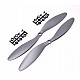 1147 (11X4.7) Glass Fiber Nylon Gray Propellers  1CW + 1CCW- 1pair