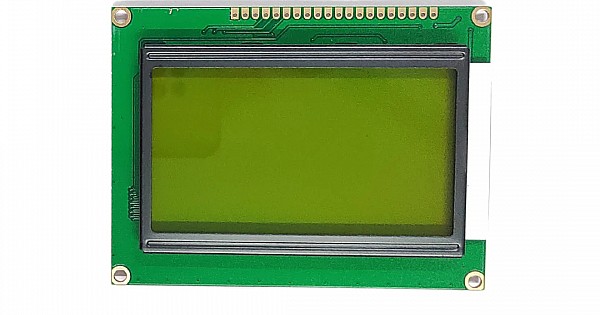 12864 LCD ABS Display ( yellow, green )