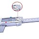 150mm/6Inch LCD Digital Electronic Carbon Fiber Vernier Caliper Gauge Micrometer 150mm/6Inch LCD Digital Electronic Carbon Fiber Vernier Caliper Gauge Micrometer