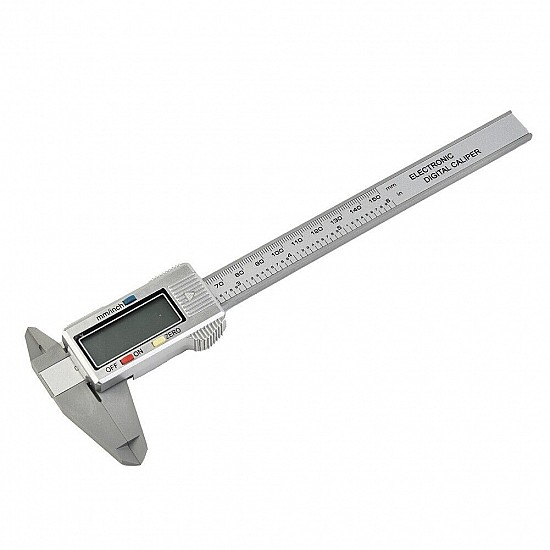 150mm/6Inch LCD Digital Electronic Carbon Fiber Vernier Caliper Gauge Micrometer 150mm/6Inch LCD Digital Electronic Carbon Fiber Vernier Caliper Gauge Micrometer
