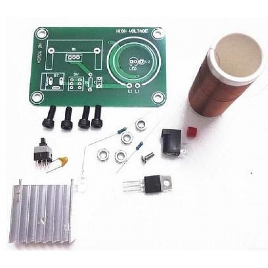 15W Mini Tesla Coil Plasma Speaker DIY Kit