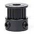 16 Teeth 5mm Bore GT2 Black Timing Pulley for 6mm Belt