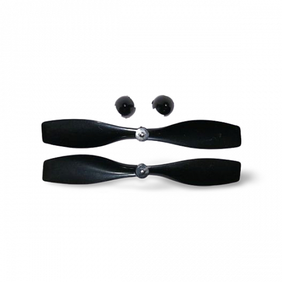 1*75mm Propeller Prop Blade Black (1 Pair)