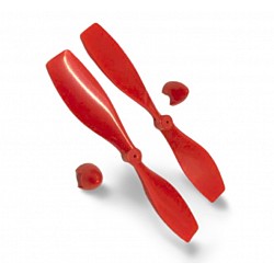 1*75mm Propeller Prop Blade Red (1 Pair) 