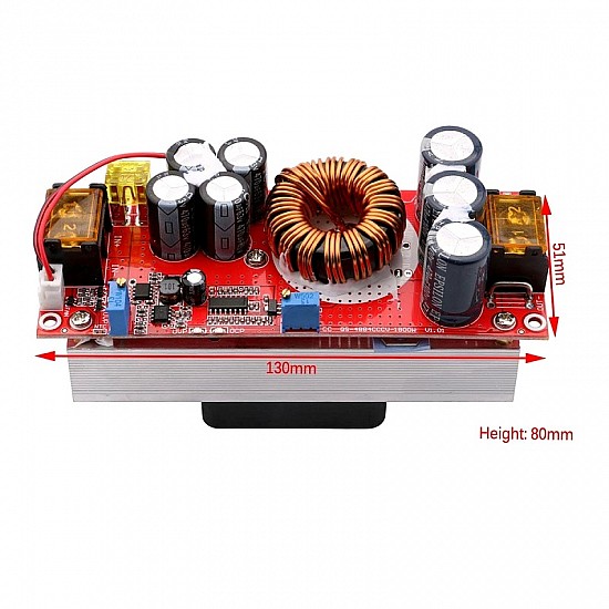 1800W 40A DC to DC Adjustable Constant Voltage and Current Power Supply Module