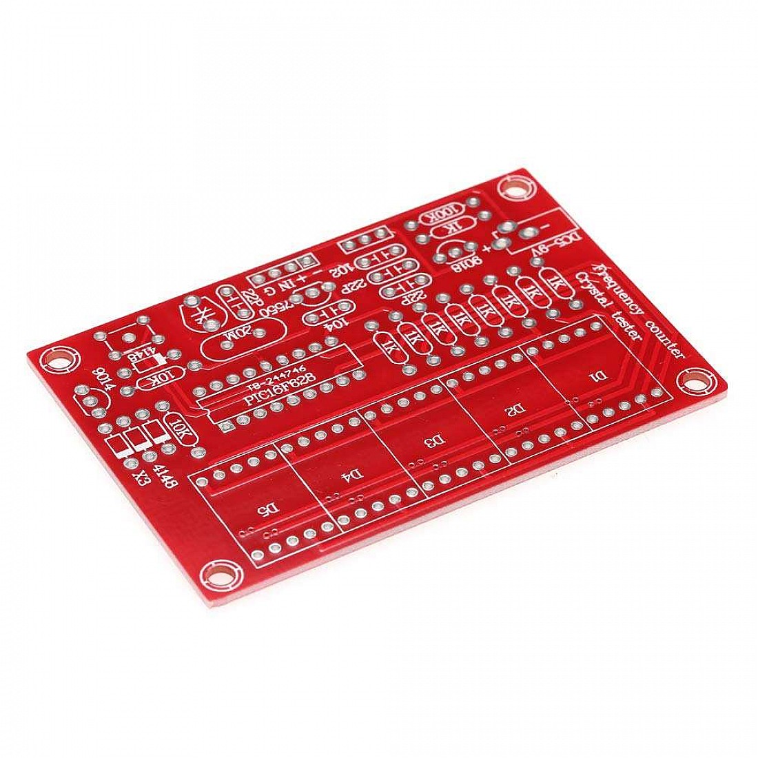 thumbnail image 2 of DIY Crystal Oscillator Tester Kit – 1Hz To 50MHz Frequency Counter Meter With Yellow Case 2 of 4