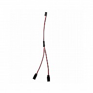 1JR Male To 2 Futaba Female Y Type Servo Extension Wire - 30cm