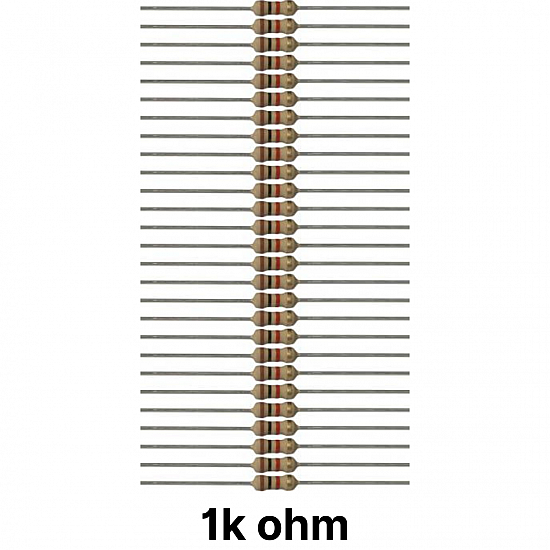 1K ohm Resistor(Pack of 50)