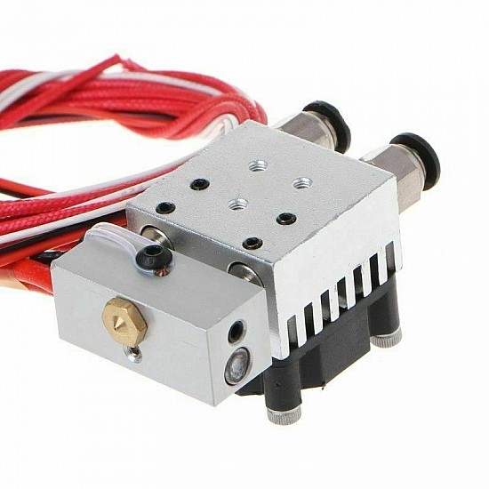 2 in 1 Out J-Head Single Head Double Color Remote Extruder
