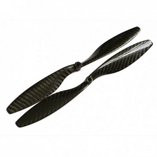 HJ Carbon Fiber 1045 CW CCW Propellers  for RC QuadCopter Multirotor - Propellers - Multirotor