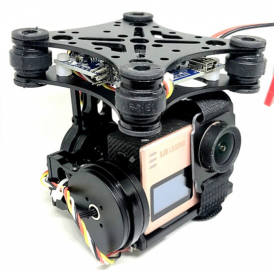 2-Axis Brushless Drone Camera Gimbal with Controller
