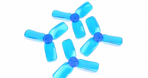 2 Pairs 2030 3 Blades 2 Inch Clear Propeller CW&CCW Blue