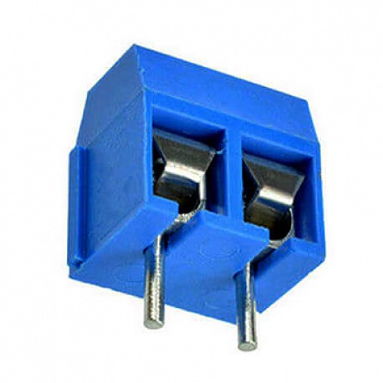 2 Pin 5.08mm Pitch Pluggable Screw Terminal Block Connector - Blue