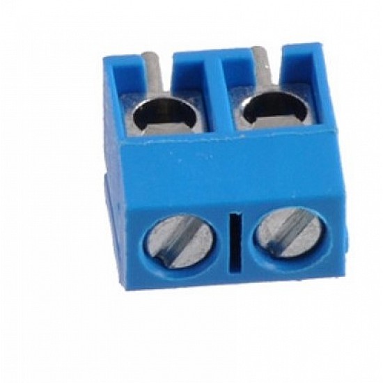 2 Pin 5.08mm Pitch Pluggable Screw Terminal Block Connector - Blue