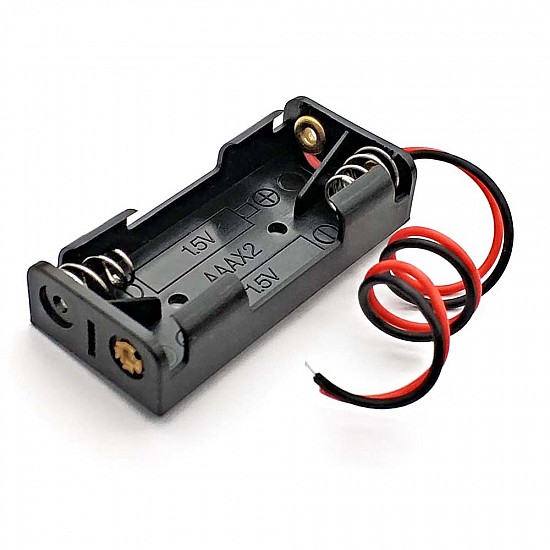 2 x 1.5V AAA Battery Holder without Cover