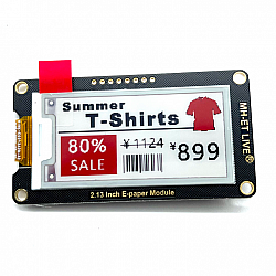 2.13 Inch E-Paper Flexible Ink Screen LCD Module