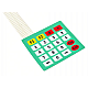 20 Keys 4x5 Matrix Membrane Switch Keypad