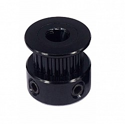 20 Teeth 5mm Bore GT2 Black Timing Pulley for 6mm Belt