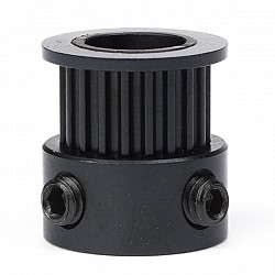20 Teeth 8mm Bore GT2 Black Timing Pulley for 6mm Belt