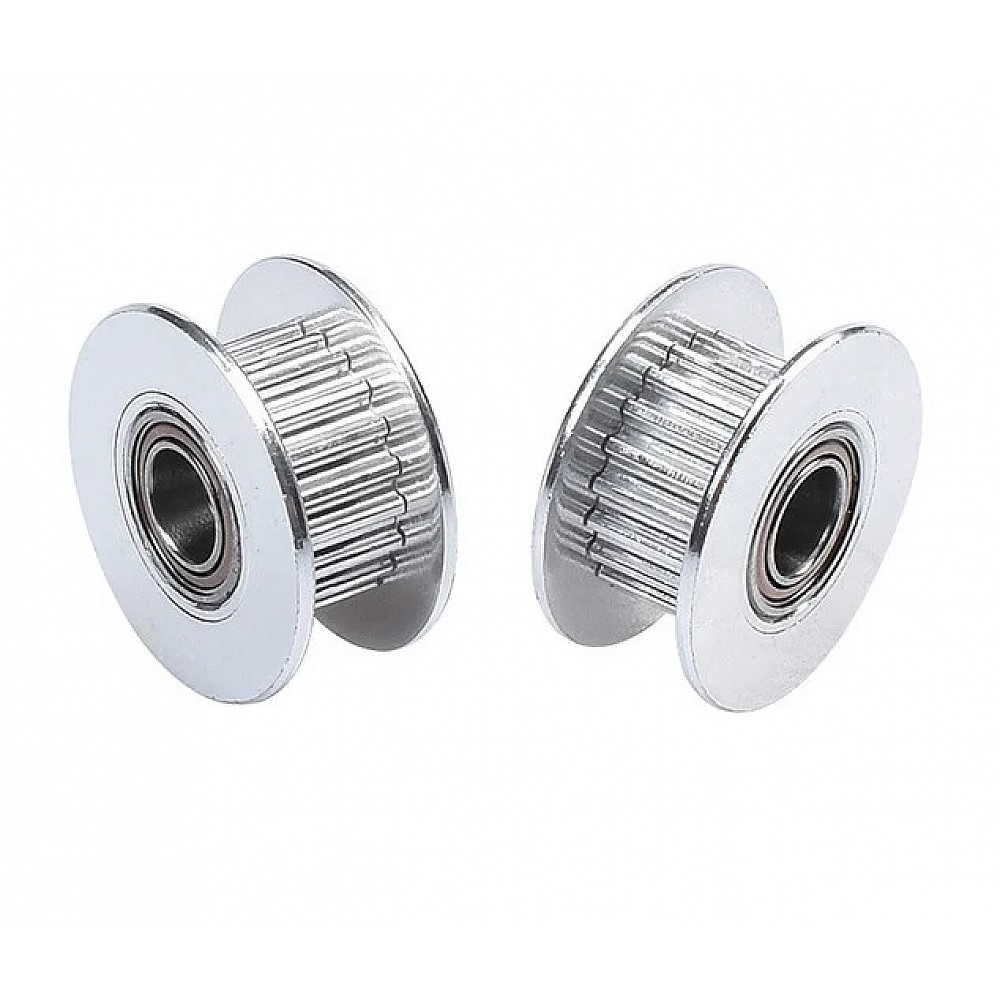 20 Tooth 5mm Bore GT2 Timing Idler Aluminum Pulley For 6mm Belt