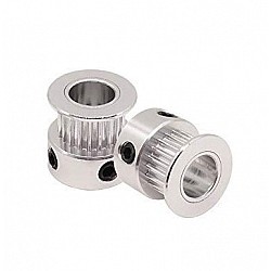 20 Tooth 5mm Bore GT2 Timing Idler Aluminum Pulley For 6mm Belt 